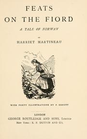 Front cover of Feats on the fiord or Rolf and Oddo among the pirates by Harriet Martineau