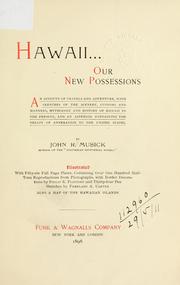 Front cover of Hawaii, our new possessions by John Roy Musick