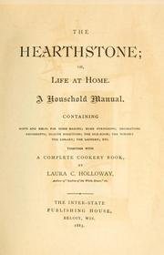 Cover of The hearthstone; or, Life at home by Laura C. Holloway