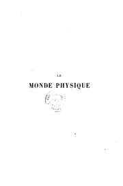 Cover of Le monde physique by Amédée Guillemin