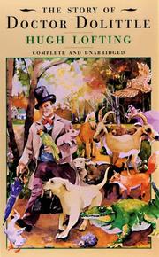Front cover of The Story of Dr. Dolittle by Hugh Lofting