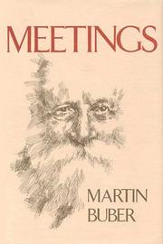 Cover of Begegnung by Martin Buber