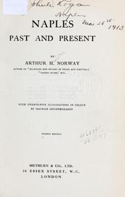Front cover of Naples past and present by Arthur H. Norway