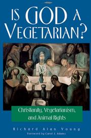 Front cover of Is God a vegetarian? by Young, Richard A.
