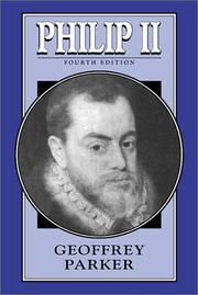 Cover of Philip II by Geoffrey Parker