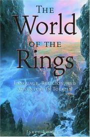 Front cover of The world of the rings by Jared Lobdell