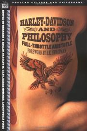 Front cover of Harley-Davidson and Philosophy (Popular Culture and Philosophy) by Carolyn M. Gray