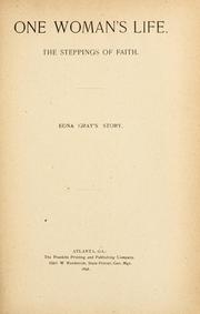 Cover of One woman's life by Edna Gray