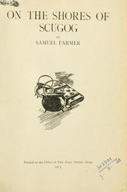 Front cover of On the shores of Scugog by Samuel Farmer