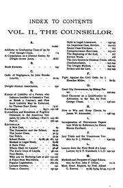 Front cover of The Counsellor by New York Law School