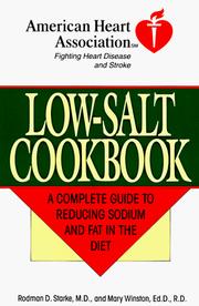 Cover of American Heart Association Low-Salt Cookbook by American Heart Association