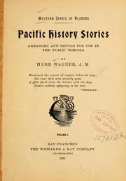 Cover of Pacific history stories by Harr Wagner