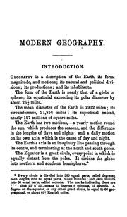 Front cover of A system of modern geography, with the outlines of astronomy by John White