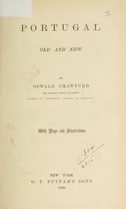 Front cover of Portugal, old and new by Oswald Crawfurd