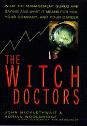 Cover of The witch doctors by John Micklethwait