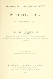 Cover of Psychology by Maher, Michael