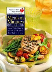 Cover of American Heart Association Meals in Minutes by American Heart Association