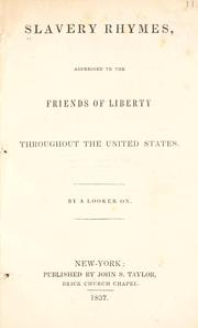 Cover of Slavery rhymes by Looker on.