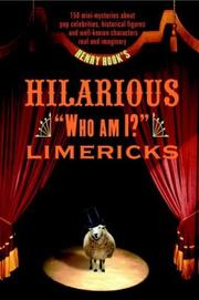 Front cover of Henry Hook's hilarious "who am I?" limericks by Henry Hook