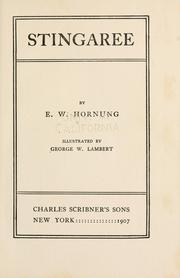 Cover of Stingaree by E. W. Hornung