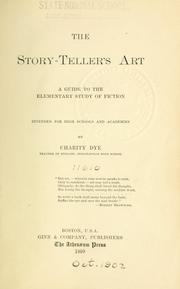 Front cover of The story-tellers art by Charity Dye