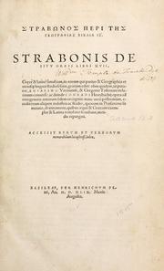 Cover of Geography by Strabo