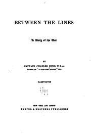 Cover of Between the Lines by Charles King