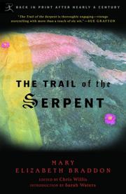 Cover of The trail of the serpent by Mary Elizabeth Braddon