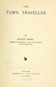 Front cover of The town traveller by George Gissing