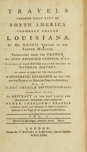 Front cover of Nouveaux voyages aux Indes Occidentales by Bossu M.