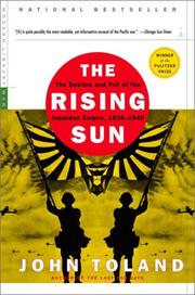 Cover of The rising sun by John Willard Toland