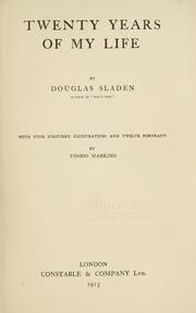 Cover of Twenty years of my life by Douglas Sladen