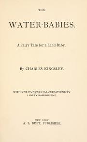 Front cover of The water-babies: a fairy tale for a land-baby by Charles Kingsley