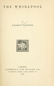 Cover of The whirlpool by George Gissing