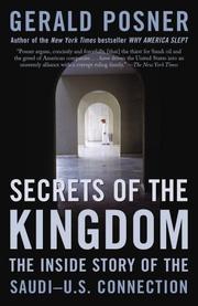 Front cover of Secrets of the Kingdom by Gerald L. Posner
