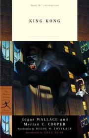 Cover of King Kong by Edgar Wallace