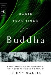 Front cover of Basic teachings of the Buddha by Glenn Wallis