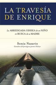 Cover of La Travesia de Enrique by Sonia Nazario