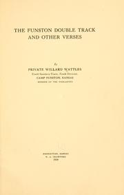 Cover of The Funston double track by Willard Austin Wattles