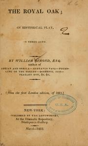 Cover of The royal oak by William Dimond