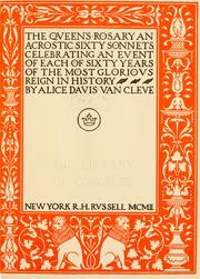 Cover of The Queen's rosary by Alice Davis Van Cleve
