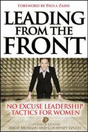Cover of Leading from the front[sound recording] by Angie Morgan