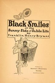 Cover of Black smiles by Franklin Henry Bryant