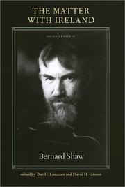 Front cover of The matter with Ireland by George Bernard Shaw