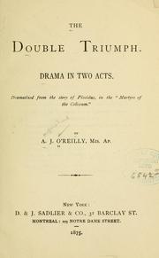 Cover of The double triumph by A. J. O'Reilly