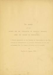 Front cover of Schools of the society for the propagation of christian knowledge among the Germans of Pennsylvania by Charles Dickens Nason