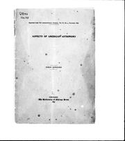 Front cover of Aspects of American astronomy by Simon Newcomb
