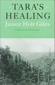 Cover of Tara's healing by Janice Holt Giles