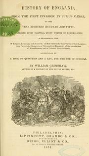 Front cover of History of England by Grimshaw, William