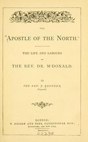 Cover of The apostle of the north by Kennedy, John